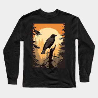 Raven Watcher Long Sleeve T-Shirt